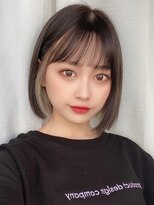 コア 銀座(COA)&nbsp;マロンベージュ/Aラインボブ/フェイスフレーミング[銀座]