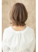 シースルーバングくせ毛風くびれボブウルフZ上尾20代30代40代!