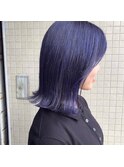 【イツモノトコロ】パープルヘア♪