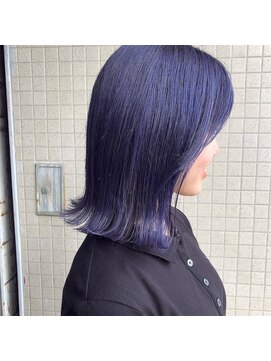 イツモノトコロ(kami to zakka) 【イツモノトコロ】パープルヘア♪