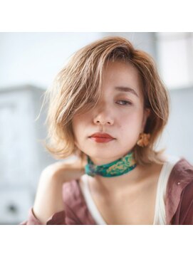 アッシュ 清瀬店(Ash) 外ハネウェーブボブ