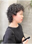 パーマくるくるパーマ強めパーマショートパーマベリーショート
