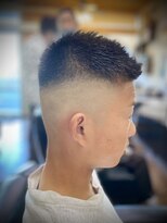 ヘアー クリエイト 縁(Hair Create en)&nbsp;スキンフェードベリーショートスタイル