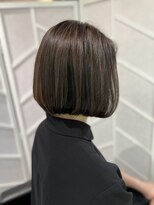 ツムグ 代官山店(TUMUGU) 大人可愛い脱白髪染めハイライトサンドベージュアースカラー