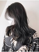 ライトグレイミディ_アースカラーくびれヘアツートン_ba370711