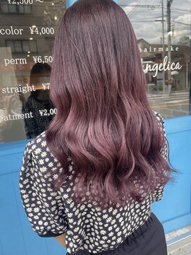 アンジェリカ 布施店(ANGELICA) 【ANGELICA祖田】カシスピンクカラー