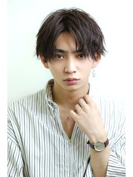 リップス 表参道店(LIPPS) シャープな外ハネ【センターパート】2ブロックショートウルフ