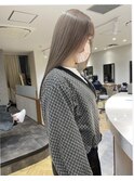 ブリーチ韓国前髪髪質改善インナーネビージュ小顔ボブルフ仙台