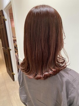 ネオリーブソラ 相模大野店(Neolive sola) アプリコットピンク/ブリーチ必須