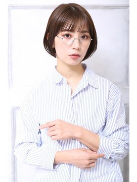 クラッチ 名古屋(CLUTCH) バイカルテ ツヤ髪 ココアベージュ クールショート 小顔