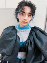 アルバム 池袋(ALBUM) ニュアンスインナーカラー_グレージュカラーボブウルフ_79245