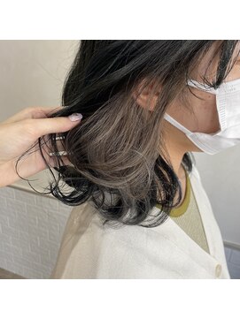 イオエ 岡本(ioe) イメチェン/フルバング/レッドブラウン/デジタルパーマ