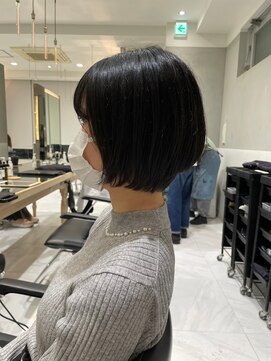 ガリカ(Gallica kinshicho) 【有坂映哉】しっとりまとまる丸みショート/絶壁解消<錦糸町>