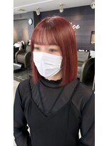 ブレス 小阪店(brace) ☆ワンブリーチチェリーレッド☆