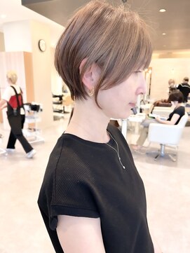 ヴィサージュタイム(VISAGE thyme) 丸みショートボブ/マッシュショート/ハンサムショート/ショート