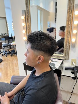 コワファースト させぼ五番街店(COIFF1RST) フェード×アップバング☆