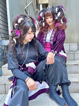 ディア(.eer) 盛り髪セット // 体育祭、お祭り、イベントに★☆