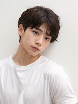 レア シナモ(rea cinnamo) パーマ×センターパート☆ショート