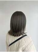 松山市/20代/30代/40代/冬カラー×くすみグレー