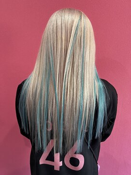 ヴィアンジュ(viange) #シールエクステ#ハイトーン#ブリーチ#ホワイトカラー