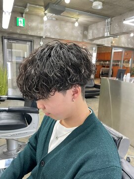 ロンドガルマン 名古屋(Lond GULLMAN) 【Lond GULLMANSEIYA】MEN'S HAIR/波巻きスパイラル