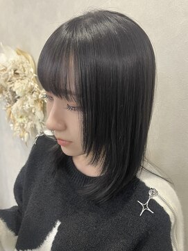 ハイバレーヘアーメゾン(HIGH VALLEY HAIRMAISON) 岡山南中央町レイヤースタイルフェイスレイヤー顔周りカット