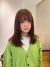 【髪質改善カラー】カット+超高濃度水素カラー￥13,000→￥11,500