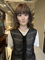 ソイリウム 下北沢(soi rium)&nbsp;ローライト_デザインカラー_レイヤーカット_ブリーチカラー