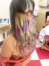 ライズヘアデザイン 竹ノ塚(RIZE HAIR DESIGN) インナーカラー