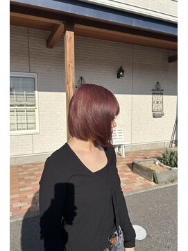 アボックス(abox) ピンクブラウン