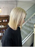 メンズボブ×抜きっぱなしブロンド