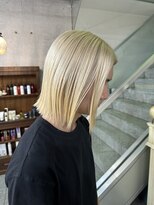 ヘアーデザイン アルエ(HAIR×design ARUE) メンズボブ×抜きっぱなしブロンド