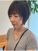 オリーブグレージュボブ20代30代40代