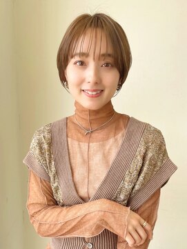 ハピネス 王寺店(Happiness) 大人可愛いショートボブ　奈良30代40代50代