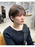 【畑中正敏】愛されショートボブ艶髪/似合わせカット