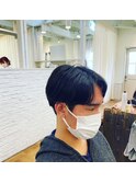 黒髪ボブルフネビージュ小顔ワンレンスペインカール