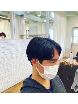 ニュイ 高槻 阪急茨木店(nui) 黒髪ボブルフネビージュ小顔ワンレンスペインカール