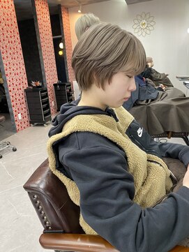 レド(LeDo) ミルクティーグレージュ【四日市/ブリーチカラー/髪質改善】