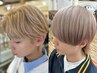 メンズ限定★カット+ブリーチダブルカラー+ 1Stepトリートメント￥19800