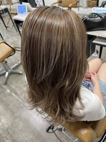 プライズ アイリス 池袋東口店(prize Iris)&nbsp;白髪ぼかしハイライトケアカラー池袋