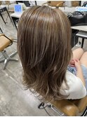 白髪ぼかしハイライトケアカラー池袋