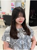 レイヤーカット/ブリーチなし/髪質改善/韓国ヘア/顔まわり/2way
