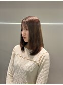 【hinana】ミルクティーブラウン