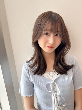 ボヌール 川西(Bonheur) 韓国風ミディアムくびれ巻き