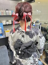 花火大会・浴衣ヘア