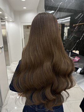 ラピス 渋谷本店(Lapis) オリーブブラウン/ブリーチなし/髪質改善/レイヤーカット