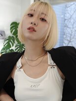 サンクプロジェクト(cinq PROJECT) 赤みを消してくれるくすみ感が人気のホワイトブロンドカラー