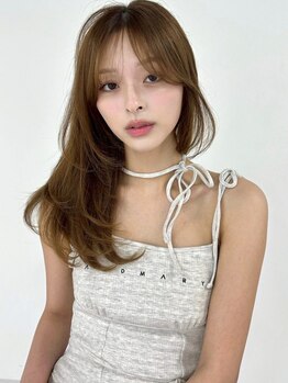 ユーフォリア 渋谷グランデ(Euphoria SHIBUYA GRANDE)の写真/渋谷駅3分★圧倒的技術を誇る人気美容室【カット+カラー+TR¥8980】透明感のある垢抜け韓国ヘアが大好評◎
