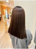 艶感×まとまり◎差がつくきりっぱなしストレート/髪質改善