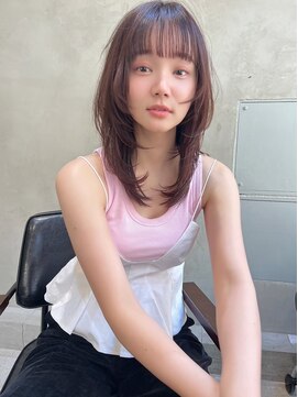 エース (ACE) ACE横浜 ブラウンカラー×レイヤースタイル